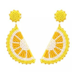 Lemon earrings